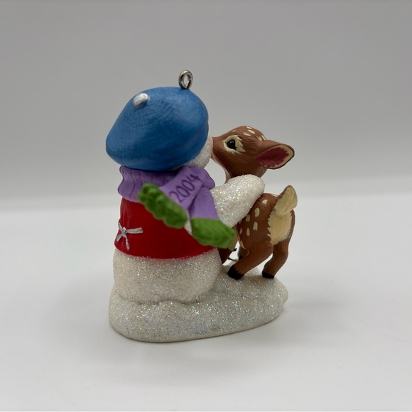 Hallmark Keepsake Ornament 2004 Snow Buddies - Seventh in the Series Handcrafted - Picture 5 of 13